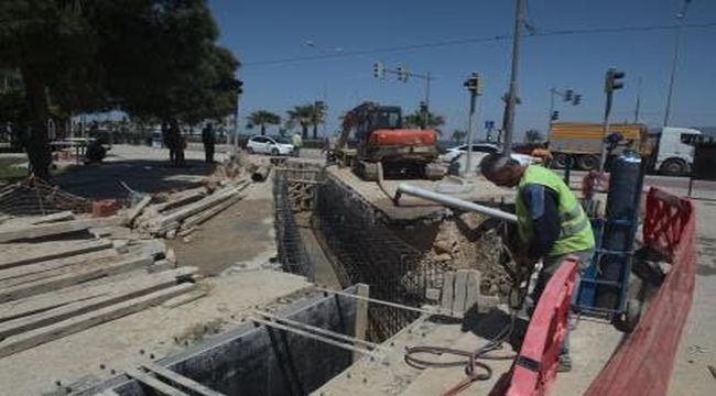 İZSU'dan taşkın önleme çalışmaları