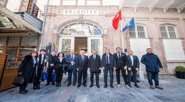 Başkan Özuslu, Bosna Hersek ekibini ağırladı