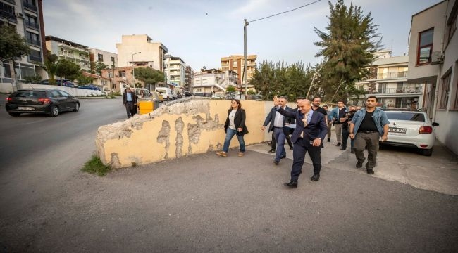 Başkan Soyer'den Bayraklı ziyareti