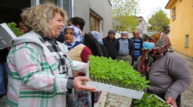 Buca'dan üreticiye destek