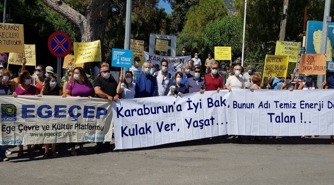 Karaburun'da GES isyanı