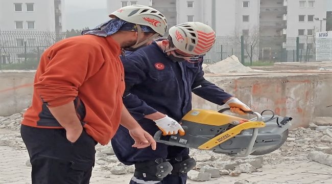 Ödemiş Arama Kurtarma eğitimlere başladı