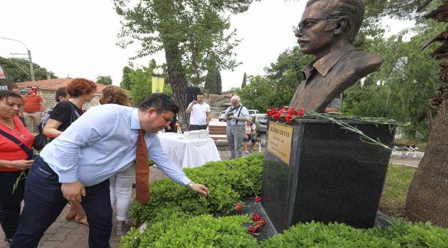  Buca'nın efsanevi şairi unutulmadı