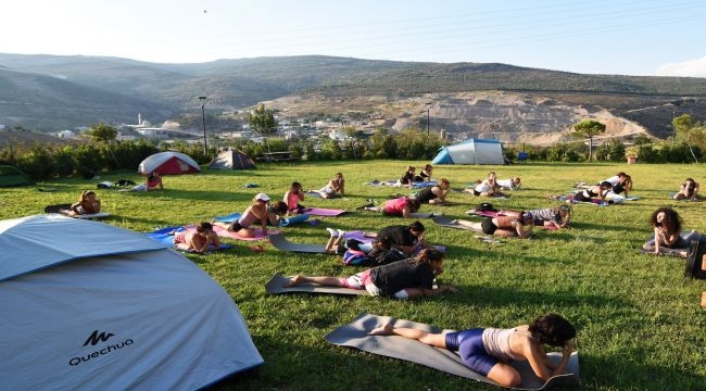 Yoga festivali başladı