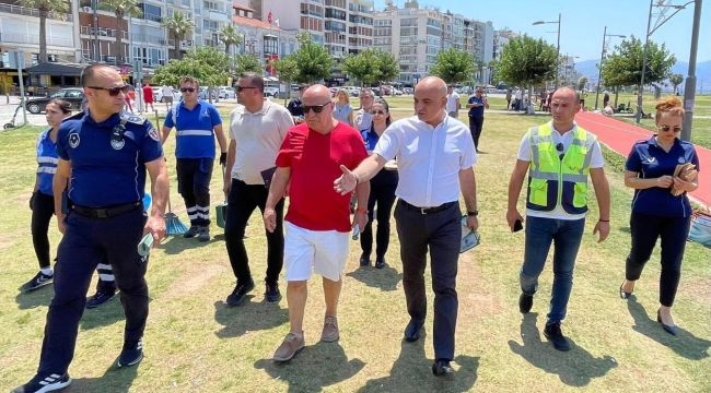 "Tertemİzmir" için temizlik yaptılar