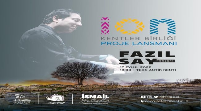 Fazıl Say, Teos Antik Kenti'nde konser verecek