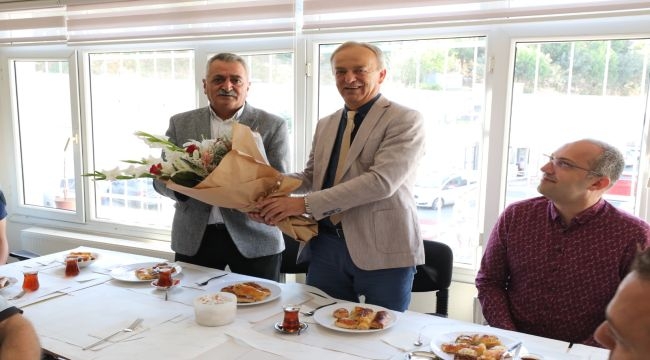 Narlıdere'de Zabıta Haftası ziyaretleri 