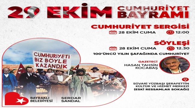 Bayraklı'da Atatürk ve Cumhuriyet sergisi 