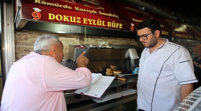 Konak Belediyesi'nden esnafa baca hizmeti